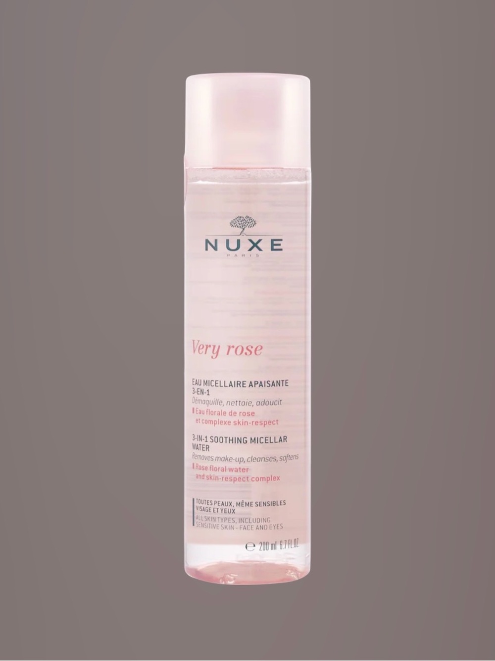 NUX Very Rose Soothing Micellar Water - Pink. Seal intact